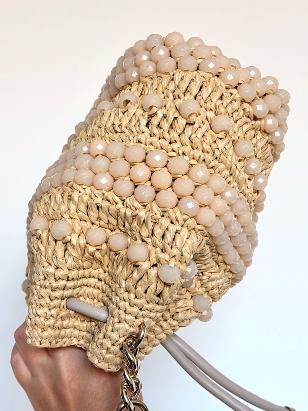 Jimmy Choo Bon Bon Beaded Bucket Bag - Picture 4 of 12